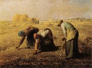 Jean Francois Millet The Gleaners painting